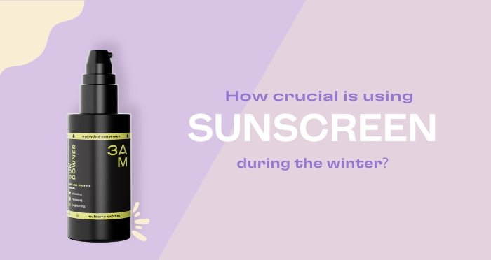 How crucial is using sunscreen during the winter?