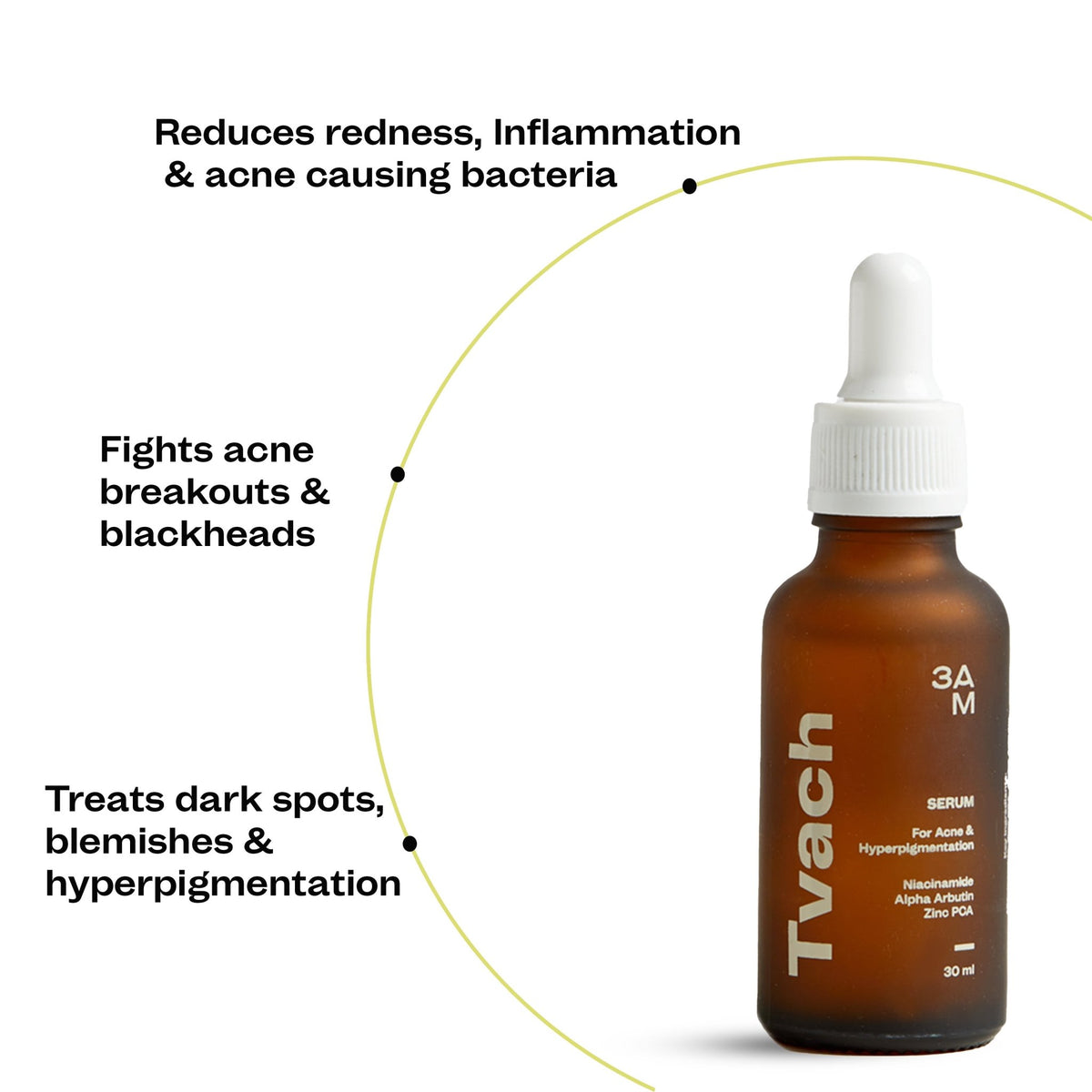 Anti-Acne Face Serum with Niacinamide - 3AM India