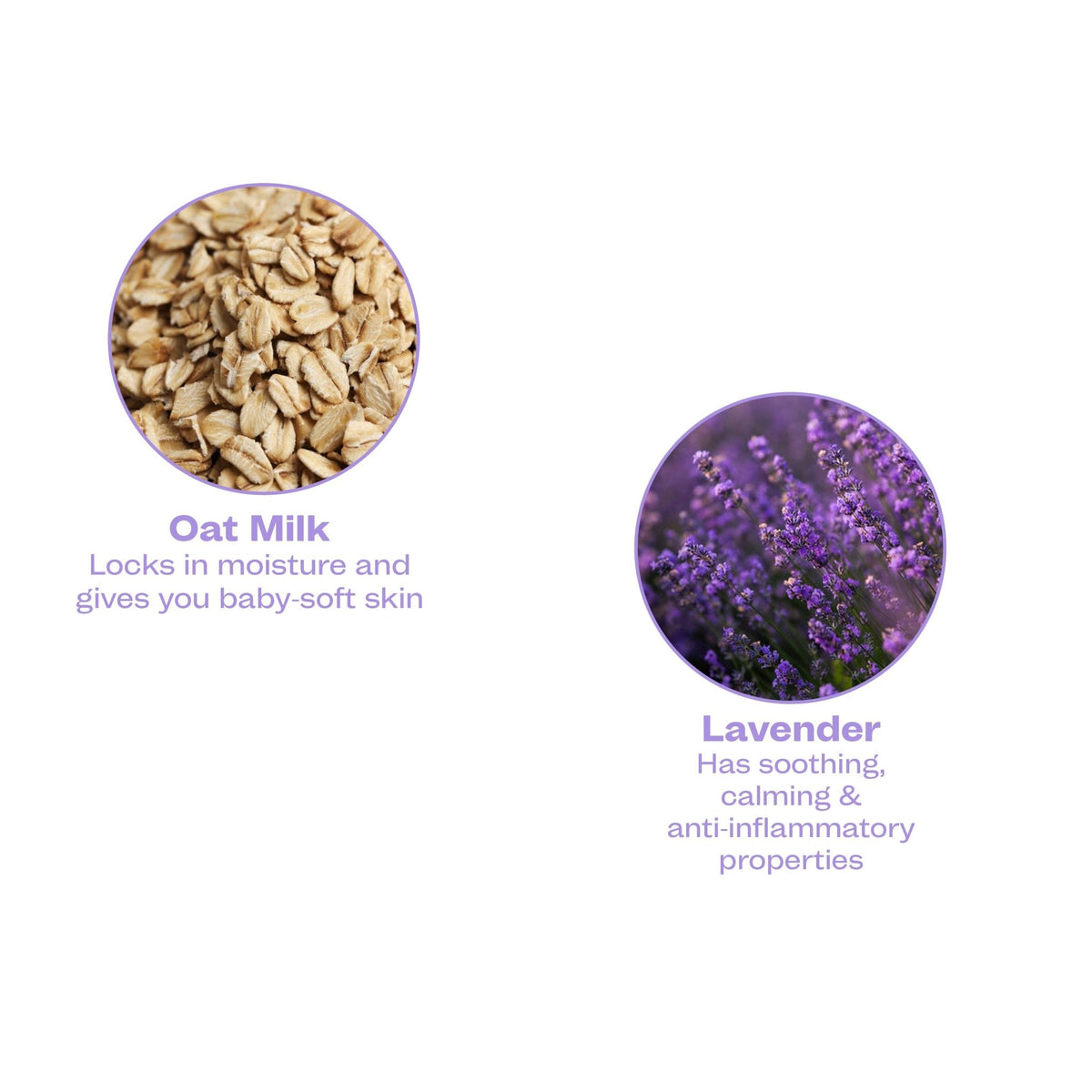 Moisturising Soap with Oat Milk & Lavender (Pack of 2) - 3AM India